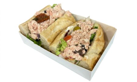 Tuna Baguette Ortiz Tuna Salad Olives Pickle